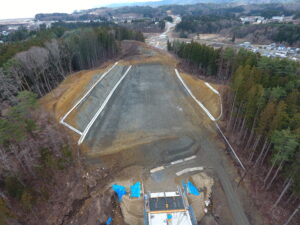 野田北地区道路改良工事