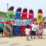 玉川保育園の運動会に恐竜たちが参加しました！