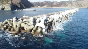 小本港小本浜地区災害復旧工事